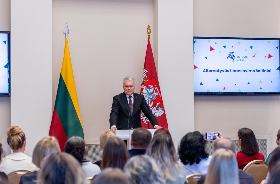 Prezidentas kviečia padėti išrinkti stipriausias „Lietuvos galios“ pilietines iniciatyvas