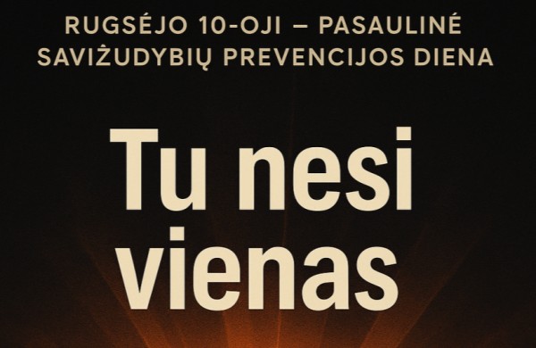 Rugsėjo 10-oji – Pasaulinė savižudybių prevencijos diena