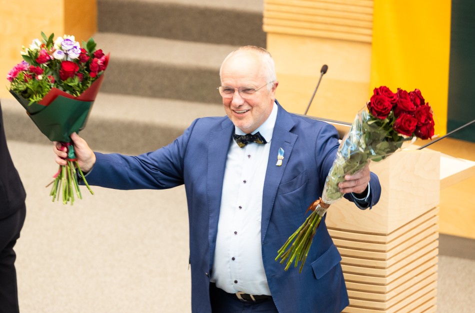 Juozas Olekas išrinktas Seimo Pirmininku