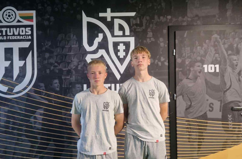 Jonavos futbolo akademijos auklėtiniai – Lietuvos futbolo U-16 rinktinėje
