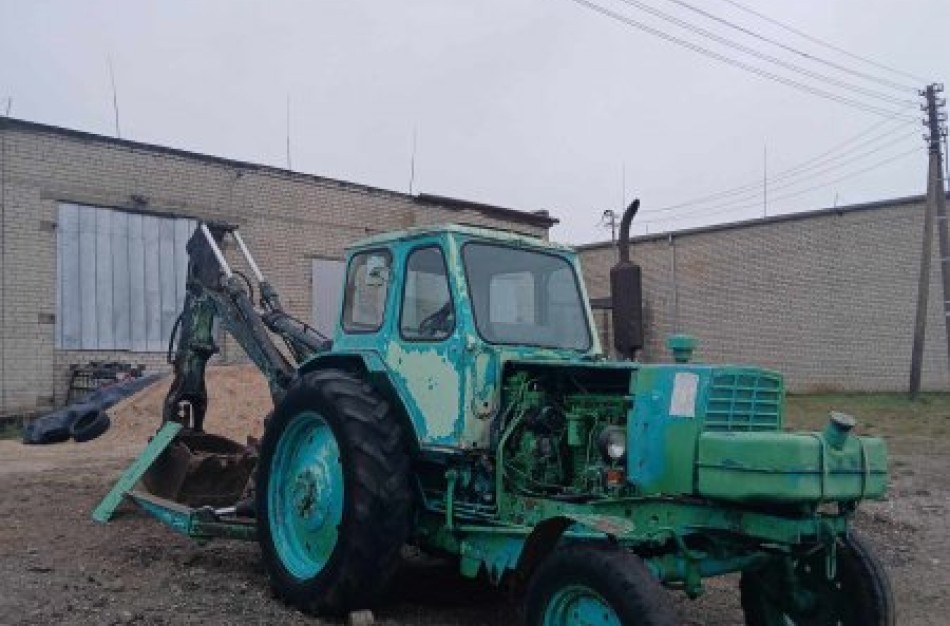 PAKARTOTINIS Ratinio ekskavatoriaus JUMZ EO-2621 pardavimas viešo aukciono būdu