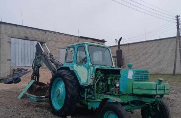 PAKARTOTINIS Ratinio ekskavatoriaus JUMZ EO-2621 pardavimas viešo aukciono būdu