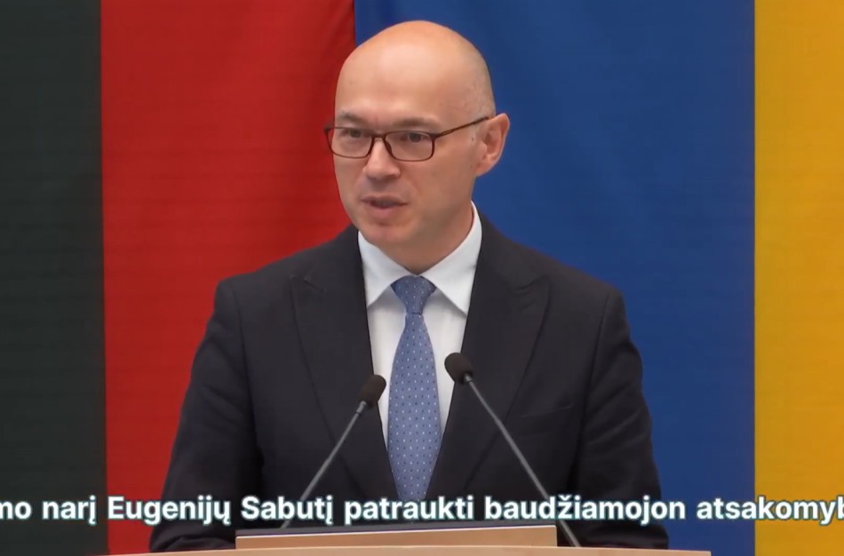 Seimas panaikino dviejų Seimo narių teisinę neliečiamybę
