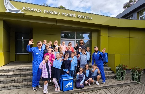 Mėlyna banga Jonavos Panerio pradinėje mokykloje