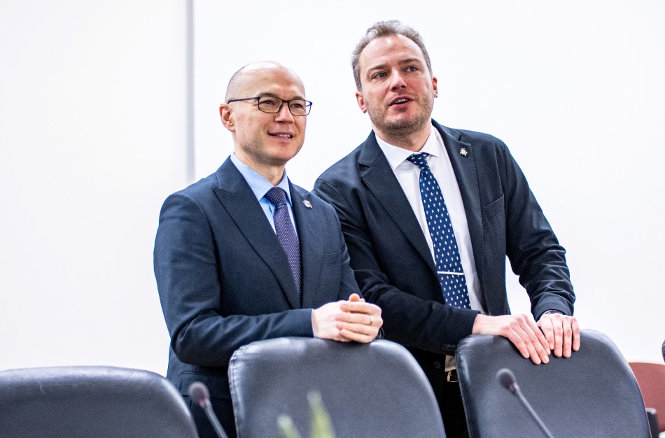 Eugenijų Sabutį keičia susisiekimo ministras Juras Taminskas 