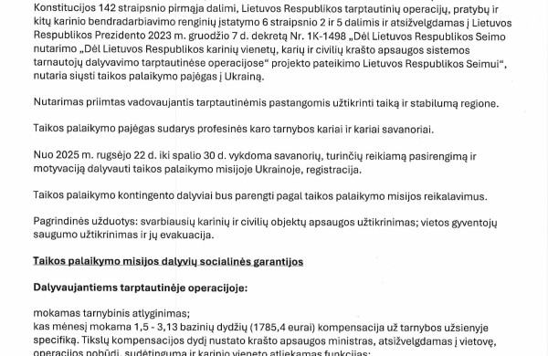 NKSC informuoja apie platinamus apgaulingus laiškus NSGK ir Laisvės partijos vardu