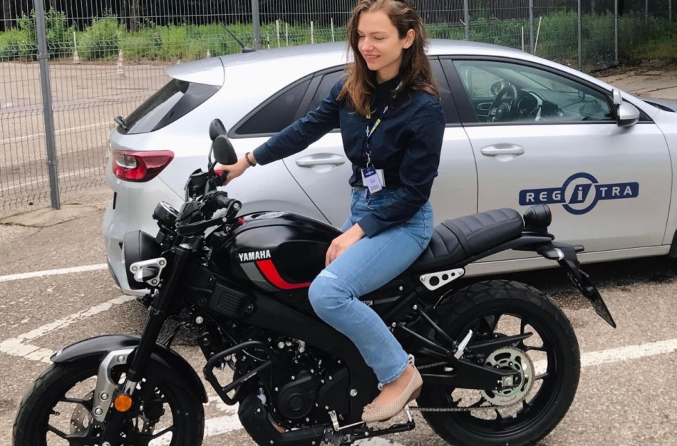 Seimo nariai I. Kižienė ir R. Sinkevičius siūlo paprastesnius motociklo vairavimo egzaminus