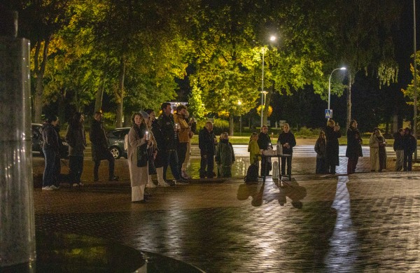 „Negedėkime kultūros“: Jonavoje – menininkų žinutė iš streiko dienos