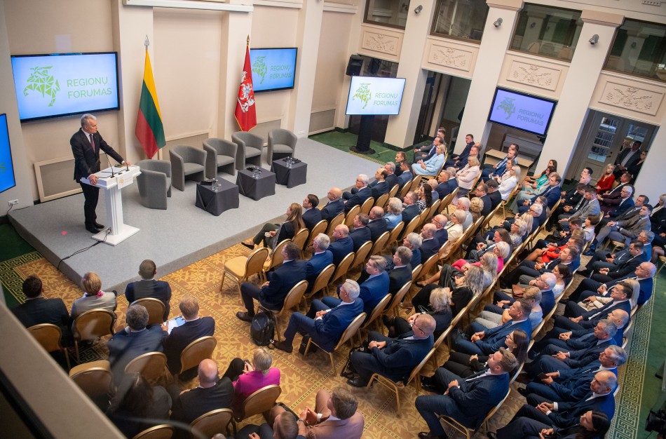 Šiandien, Minint Vietos savivaldos dieną,  vyks septintasis Regionų forumas