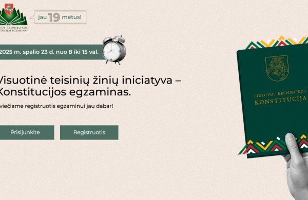 Lietuvos Respublikos Prezidentas Gitanas Nausėda: Konstitucija – gyvas organizmas, stiprinantis mūsų valstybę