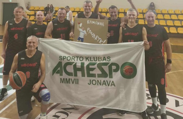 Jonavos krepšinio senjorai vėl ant bangos