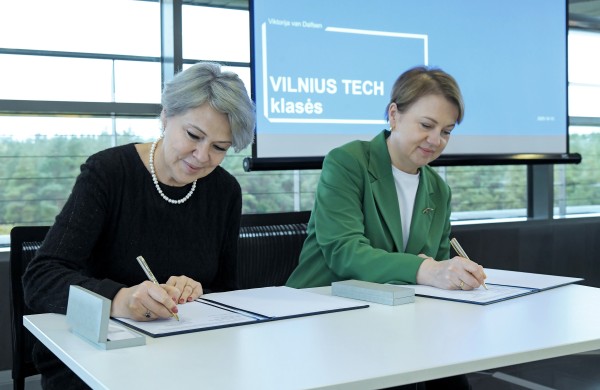 Jonavos gimnazistams – nauja galimybė mokytis VILNIUS TECH klasėje 