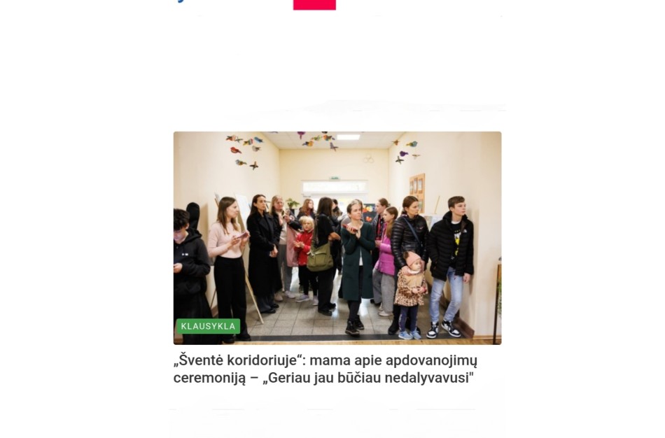 Jonavos Janinos Miščiukaitės meno mokyklos administracijos komentaras į mamos nuomonę apie šventę „Mano ateities miestas – Jonava 300“ 