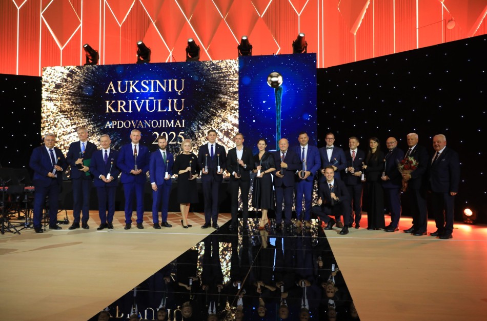 Įteikti svarbiausi savivaldybių „Auksinių krivūlių“ apdovanojimai: Jonavai - kelios nominacijos