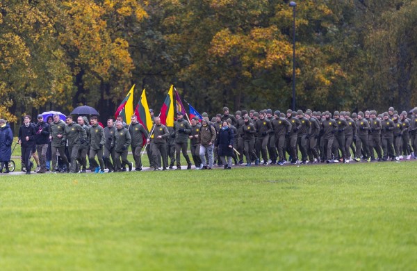 Bėgimu „In Memoriam“ pagerbti šiemet mirę Lietuvos kariai