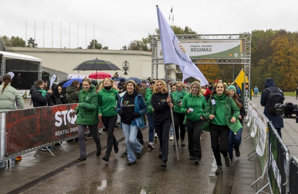 Bėgimu „In Memoriam“ pagerbti šiemet mirę Lietuvos kariai