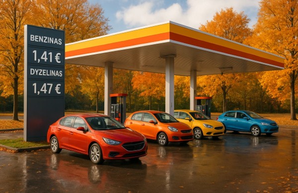 Lietuvos energetikos agentūra: Dyzelinas pinga trečią savaitę iš eilės