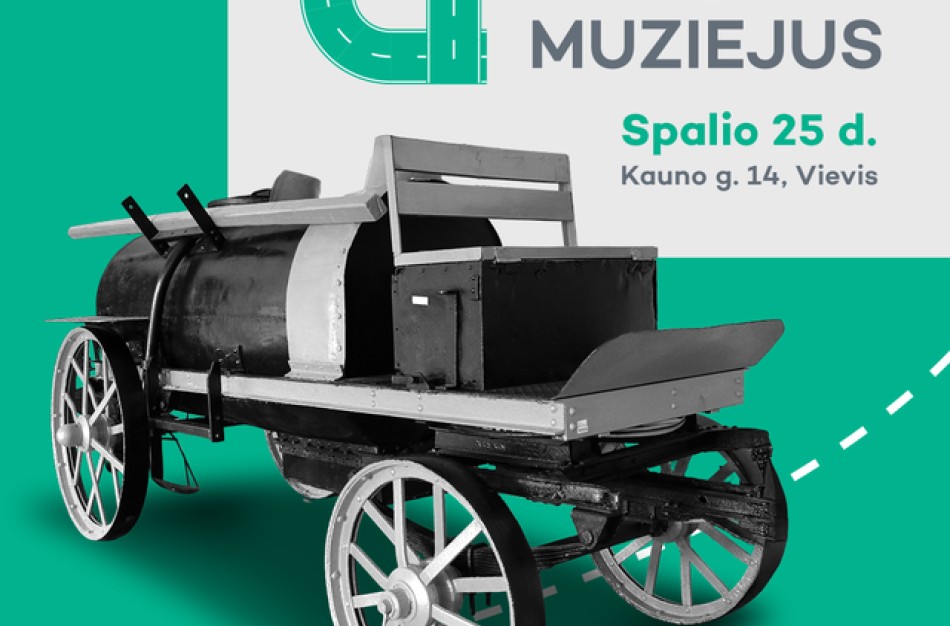 Spalio 25 d. – nemokamas Kelių muziejaus lankymas ir šventinės ekskursijos