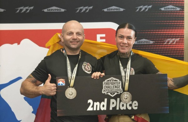 Lietuvos stipriausieji ugniagesiai gelbėtojai - Pasaulio čempionai: sveikiname mūsų čempionus!