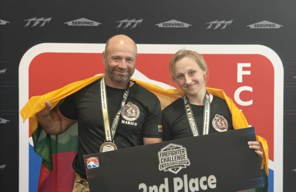 Lietuvos stipriausieji ugniagesiai gelbėtojai - Pasaulio čempionai: sveikiname mūsų čempionus!