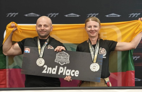 Lietuvos stipriausieji ugniagesiai gelbėtojai - Pasaulio čempionai: sveikiname mūsų čempionus!