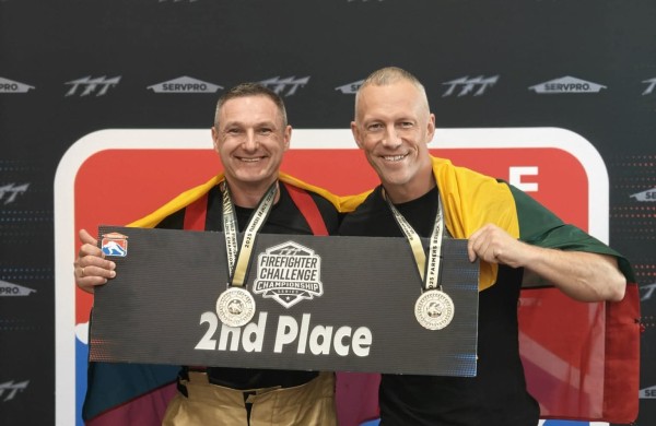 Lietuvos stipriausieji ugniagesiai gelbėtojai - Pasaulio čempionai: sveikiname mūsų čempionus!