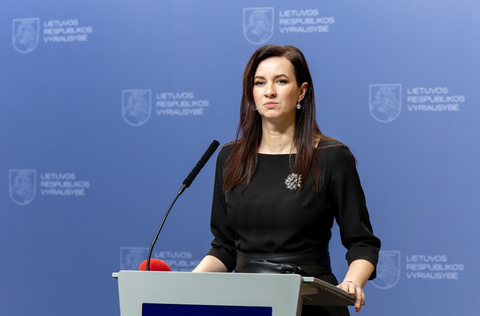 Premjerė pristatė Nacionalinio saugumo komisijos sprendimus
