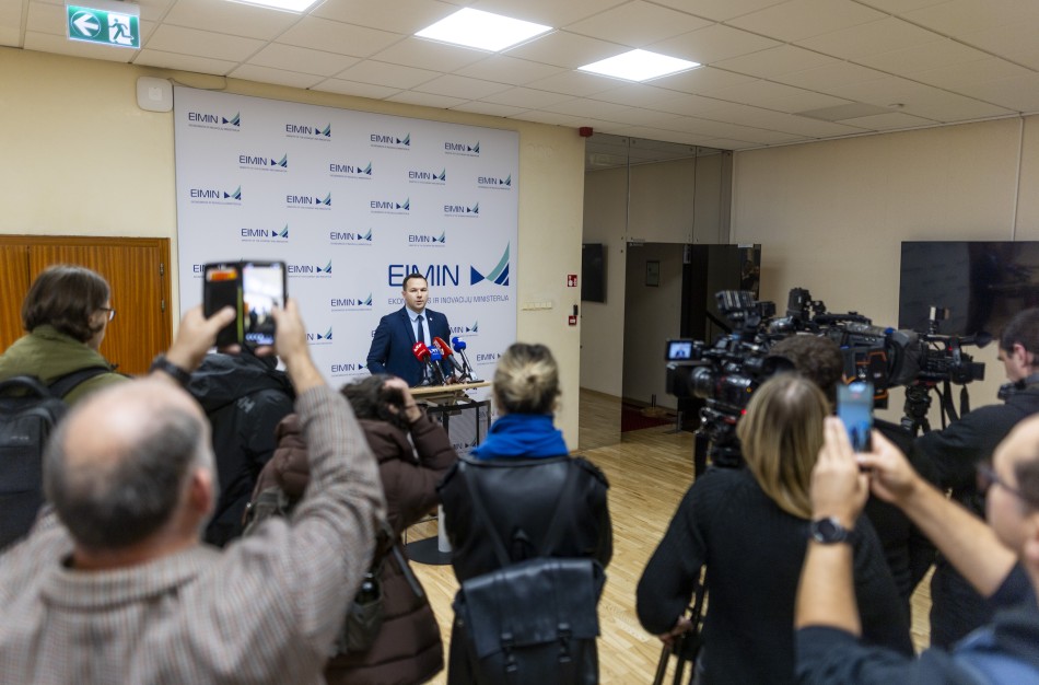 EIMIN skelbia iki 1 mln. eurų vertės programą – siekia greitų technologinių sprendimų oro erdvės saugumui