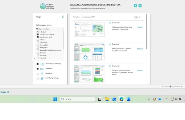 Jonava - vizualinėje aplinkos būklės duomenų bibliotekoje