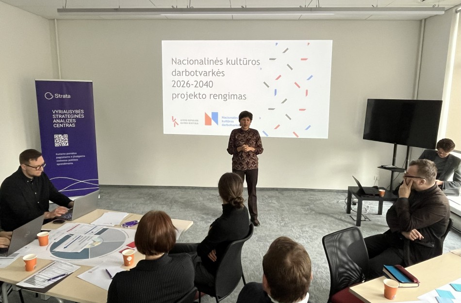 Kultūros bendruomenė ir socialiniai partneriai kviečiami dalyvauti kuriant Nacionalinę kultūros darbotvarkės viziją