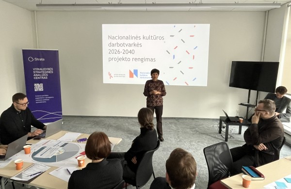 Kultūros bendruomenė ir socialiniai partneriai kviečiami dalyvauti kuriant Nacionalinę kultūros darbotvarkės viziją