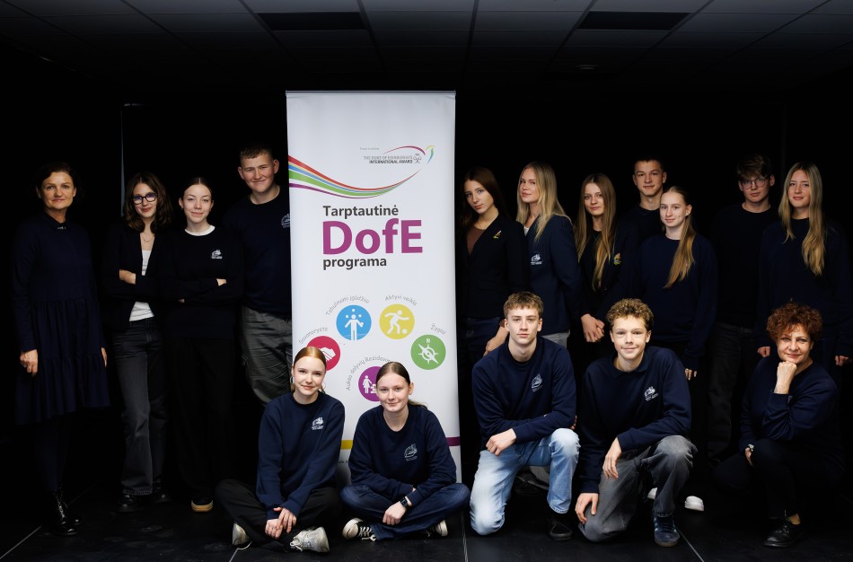 Jonavos Jeronimo Ralio gimnazija prisijungė prie tarptautinės DOFE programos