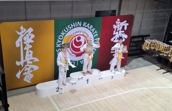 Kyokushin karate “Kumite” klubo pasiekimai moksleivių žaidynėse