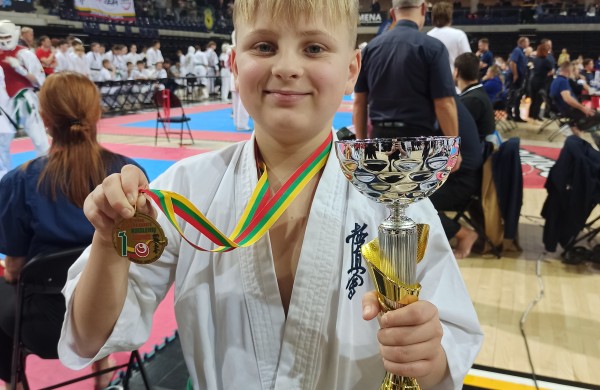 Kyokushin karate “Kumite” klubo pasiekimai moksleivių žaidynėse