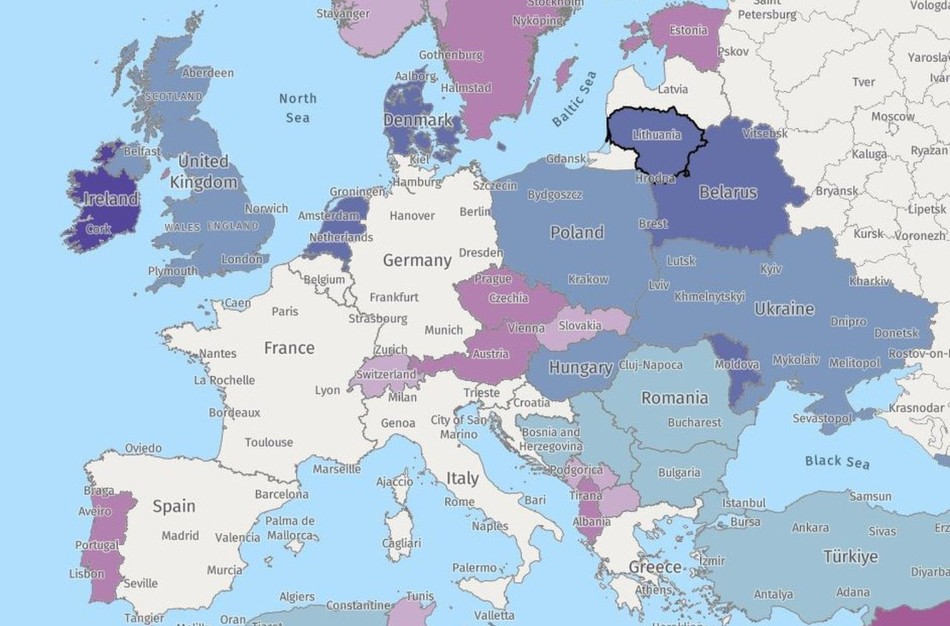 Žvilgsnis iš palydovo: Lietuvos miškai plečiasi sparčiausiai Baltijos regione