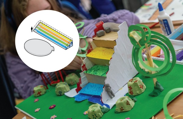 Jonavos „Neries“ pagrindinėje mokykloje lauko erdvės vystomos pasitelkiant mokinių idėjas 