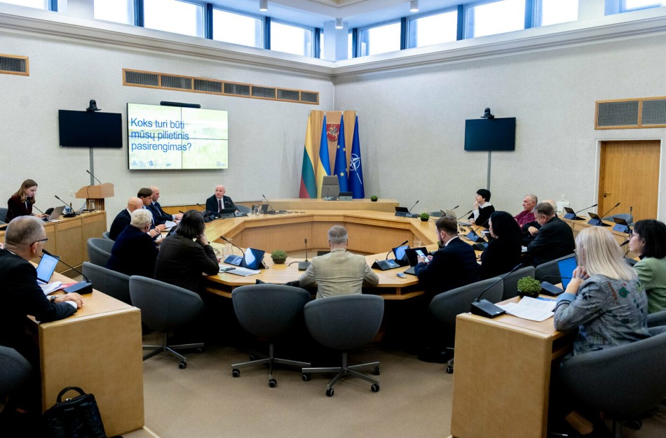 Pristatytas Pilietinio pasipriešinimo plano projektas