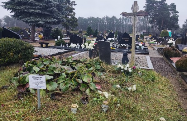 Įspėjimai dėl neprižiūrimų kapų Jonavos Šmatų kapinėse: ką svarbu žinoti