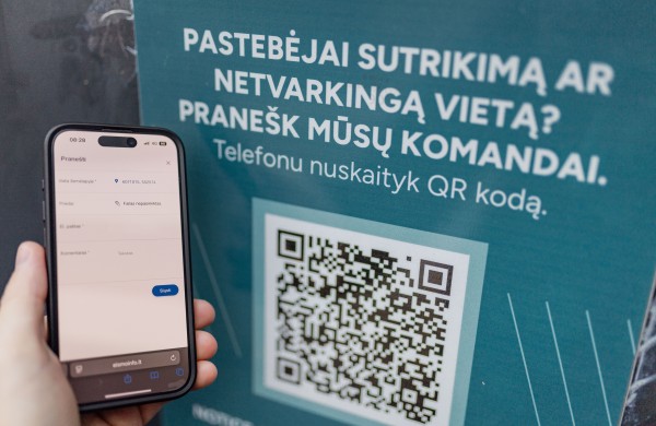 „Via Lietuva“ poilsio ir automobilių stovėjimo aikštelėse įrengia QR kodus. Kuo jie bus naudingi eismo dalyviams?
