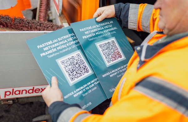 „Via Lietuva“ poilsio ir automobilių stovėjimo aikštelėse įrengia QR kodus. Kuo jie bus naudingi eismo dalyviams?
