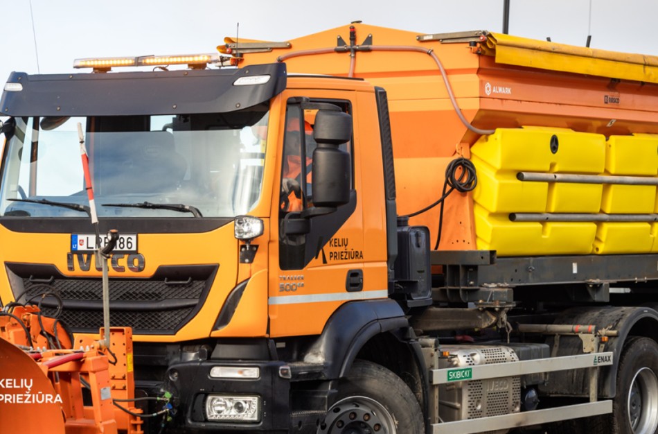 AB „Kelių priežiūra“ skelbia barstytuvų vardų konkurso nugalėtojus