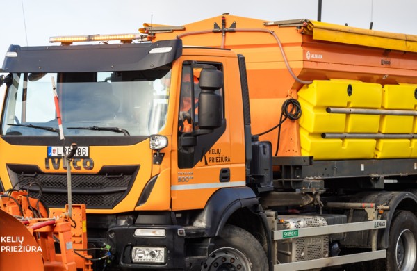 AB „Kelių priežiūra“ skelbia barstytuvų vardų konkurso nugalėtojus