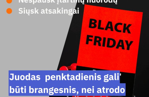 RRT primena: Ką verta įsidėmėti prieš Juodąjį penktadienį