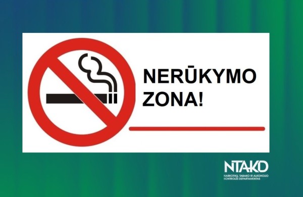 Apie rūkymą prie prekybos centrų įėjimų