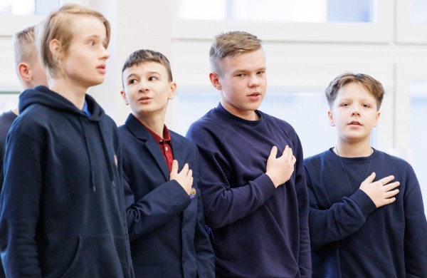 Simuliacinėje Justino Vareikio progimnazijos Seimo sesijoje – jaunųjų politikų diskusijos ir aktualūs klausimai