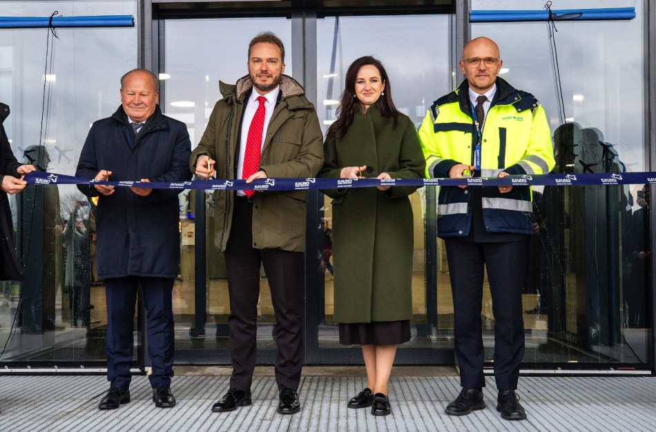 Kauno oro uosto terminalo erdvės atidarytos keleiviams: išaugęs plotas, atnaujintos technologijos ir geresnė keleivių patirtis 
