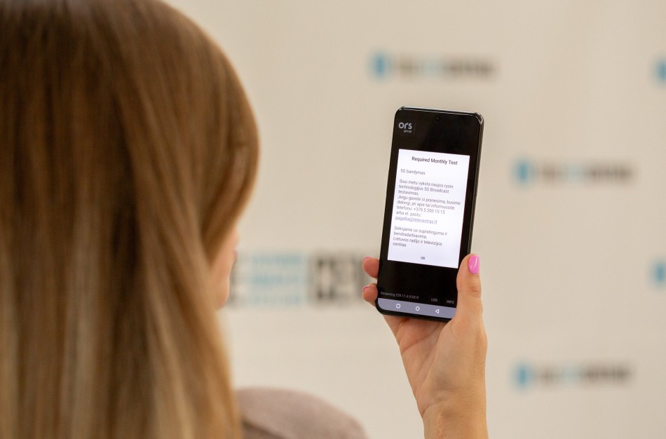 Ministras J. Taminskas: „Einame koja kojon su naujausiomis technologijomis – 5G Transliacijų technologija jau testuojama Lietuvoje“