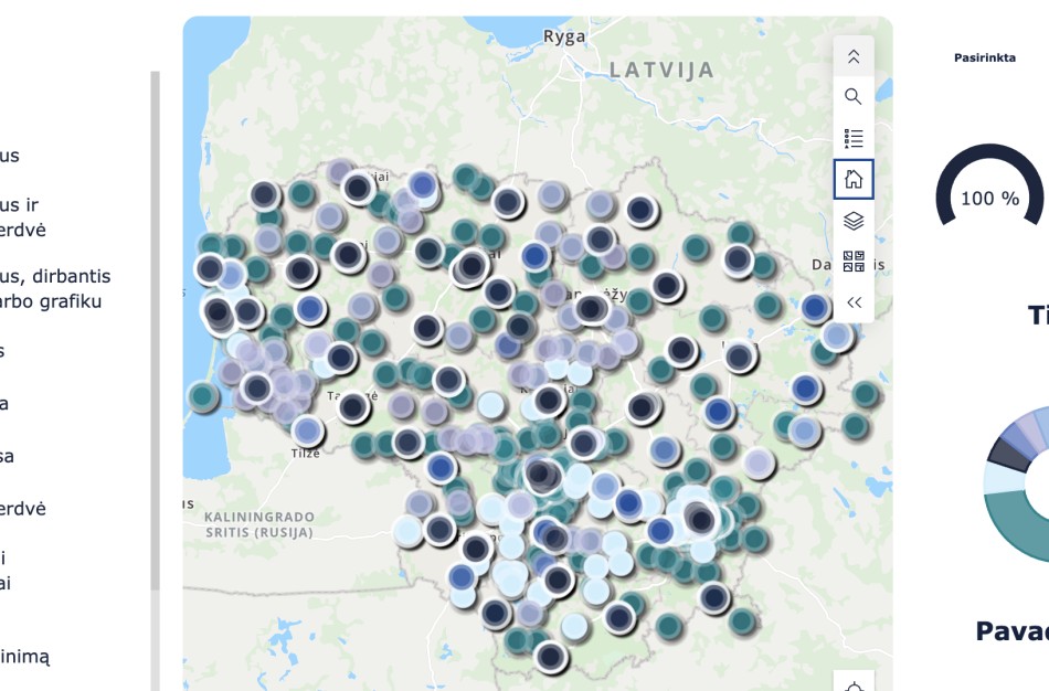 Sudarė išsamiausią Lietuvos finansinių paslaugų žemėlapį: prieinamumą didina naujos paslaugų formos