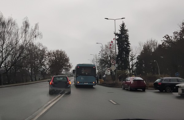 J. Ralio gatvėje – eismo sutrikimai po nedidelio incidento