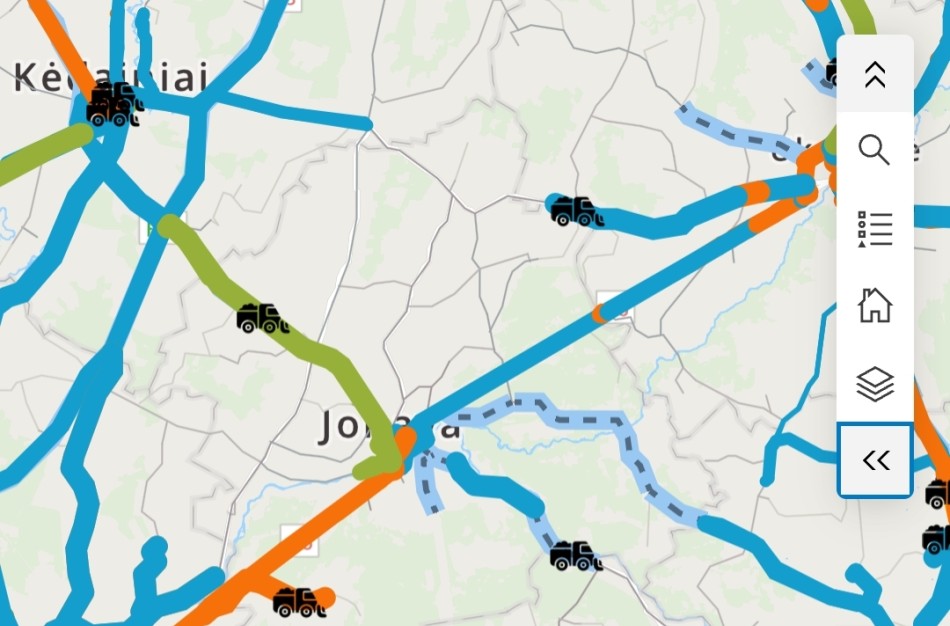 Kelių sąlygos Jonavos rajone: kur reikalingas didesnis atsargumas?
